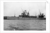 'Essex Lance' (Br, 1918) at quayside, under a coal hoist. by unknown