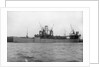 'Essex Lance' (Br, 1918) at quayside, under a coal hoist. by unknown