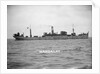 Cargo liner 'Mandalay' (Br, 1911) at anchor by unknown