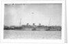 'Monarch of Bermuda' (1931) alongside in the River Mersey in 1942-1943, probably refitting as a mercantile LSI(L) by unknown