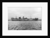 Photograph of general cargo vessel Nailsea Moor (1937) at moorings in 1943 by unknown