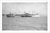 'Nordahl Grieg' (No, 1944) at anchor in the River Mersey by unknown