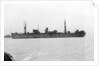 'Ocean Wanderer' (Br, 1942) at anchor by unknown