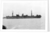 'Ocean Wanderer' (Br, 1942) at anchor by unknown