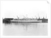 A starboard broadside view of 'President Warfield' (1928) at quayside by unknown