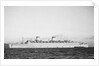 The 'Queen Elizabeth' (Br, 1940) at anchor, possibly in the River Clyde by unknown