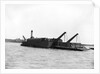 The steam chain ferry 'The Lady Beatrice' (1894) crossing the River Deben from Felixstowe to Bawdsey by Smiths Suitall Ltd.