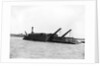 The steam chain ferry 'The Lady Beatrice' (1894) crossing the River Deben from Felixstowe to Bawdsey by Smiths Suitall Ltd.