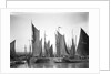 A view across Lowestoft harbour to the entrance of the trawl basin in the morning by Smiths Suitall Ltd.