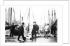 Unloading the catch in Lowestoft Harbour, with the South Pier Pavilion in the background by Smiths Suitall Ltd.