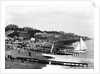 The beach and promenade at Felixstowe, looking towards the Felix Hotel and Cobbolds Point by Marine Photo Service