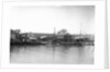 A view of the river frontage of the Harris boatyard taken from the Wivenhoe side of the River Colne by Smiths Suitall Ltd.