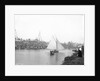 A view of the quay at Rowhedge during an unidentified festival, taken from the Wivenhoe side of the River Colne by Smiths Suitall Ltd.