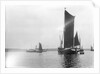 A view across the River Orwell from near Pin Mill with the spritsail barge 'Freston Tower' (1889) in the foreground by Smiths Suitall Ltd.
