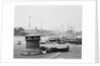 Man resting at Surrey Commercial Docks by unknown
