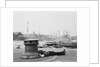Man resting at Surrey Commercial Docks by unknown