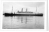 Photograph of 'Oronsay' (1925) at quayside, Tilbury on 24th January 1925 by unknown