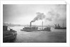 A starboard quarter view of 'Bullfinch' (1903) under way on the River Thames passing Woolwich by unknown