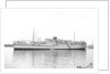 The 'Dunera' (Br, 1937) at anchor, probably in Southampton Water by unknown