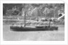 Steam barge 'John' (Br, 1849), under way on the river Avon by Anonymous