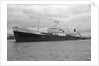 A port bow view of 'Amoria' (1960); Under tow, possibly at Swansea. by Unknown