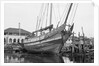 A peaked stern Twaqo type junk berthed at Singapore by David Watkin Waters
