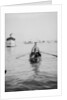 Skulling a sampan at Penang by David Watkin Waters