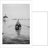 Skulling a sampan at Penang by David Watkin Waters