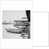 Sampans in the sampan harbour near the FMS Railway Station pier at Penang by David Watkin Waters