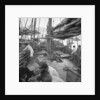 On board a Yeungkong fisher type junk at Aberdeen, Hong Kong by David Watkin Waters