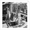 On board an Aberdeen fisher d.w. type junk berthed at Hong Kong by David Watkin Waters