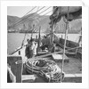 On board an Aberdeen fisher d.w. type junk at Hong Kong by David Watkin Waters