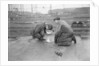 Robert the Bruce. Two welders at work aboard the vessel. by unknown