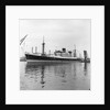 The Glen Line's 'Glenartney' (1940) under tow in the King George V Dock in April 1962 by A. R. Grierson