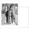 Mubarak Al-Sabah (Sheikh of Kuwait from 1896-1915) standing on a bridge by unknown