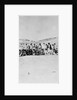 The Senior Naval Officer, Persian Gulf standing between the Sheikh of Dubai and the Sheikh of Henjam with their entourages. by unknown