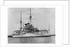 Battleship 'Asahi' (Jp, 1899) at moorings in Portsmouth harbour by unknown