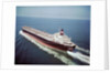 'La Loma' (Br, 1972), under way in the Strait of Malacca, in ballast, probably on maiden voyage by unknown