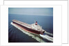 'La Loma' (Br, 1972), under way in the Strait of Malacca, in ballast, probably on maiden voyage by unknown