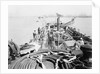 View of deck from foc'sle of Bengal Pilot brig 'Fame' (Br, 1889) by unknown