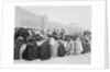 Mubarak Al-Sabah (Sheikh of Kuwait from 1896-1915) holding an outside audience in Kuwait by unknown