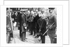 King George V visits the restored 'Victory' in 1928 by unknown
