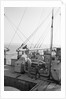 Deck view of passenger/cargo liner 'Corfu' (Br, 1931), Peninsular & Oriental Steam Navigation Co. by unknown