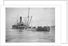 The steam cargo ship 'Cragoswald' (1899) after being torpedoed by German submarine 'U84' by Gibson's of Scilly Shipwreck Collection