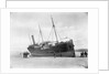 Bow view of the steam coaster Fleswick (1899) by Gibson & Sons of Scilly