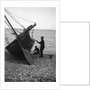 'Miss Nellie' ashore by Unknown