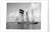'Mary Millar' 3 masted topsail schooner, at sail off Mevagissey bound for Runcorn with a cargo of china clay by Unknown