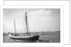 'Garlandstone' auxilary ketch, dried out at Braunton Pill by unknown