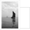 'Sara' (Br, 1902) under sail during Thames barge race by unknown