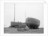 'Elisabeth II' laid up for sale on Brighton beach by unknown